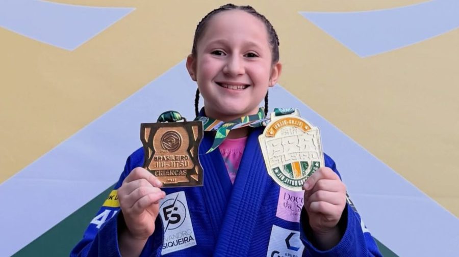 Limeirense de 10 anos conquista títulos brasileiros de jiu-jitsu