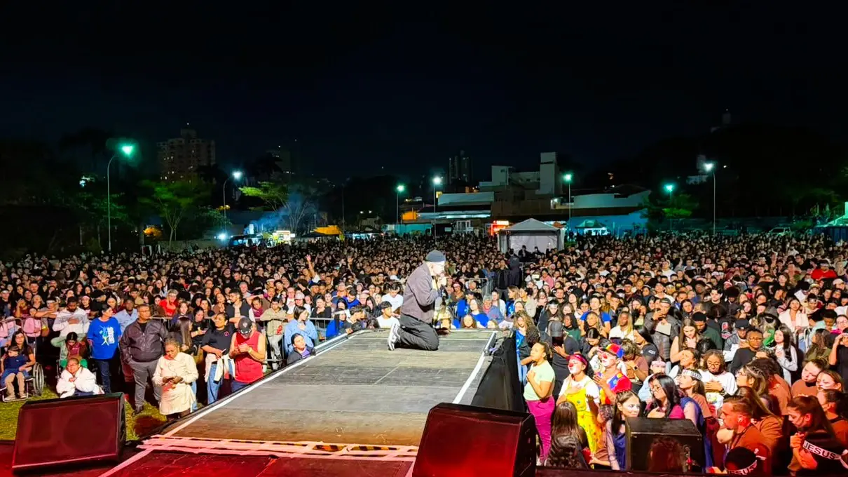 Marcha Para Jesus reúne 10 mil pessoas em Limeira
