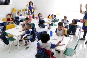 Matrículas em creches avançam 36 em quase uma década