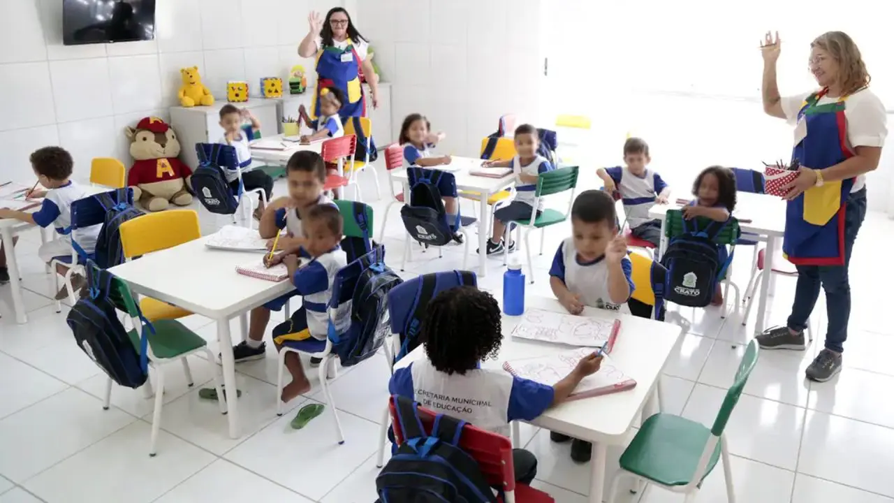 Matrículas em creches avançam 36 em quase uma década