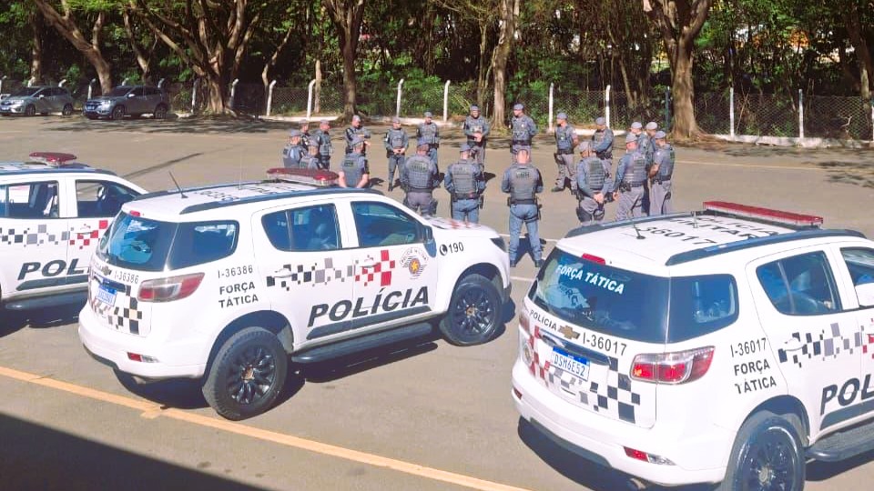 Operação da PM reforça policiamento e apreende drogas em Limeira