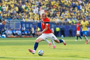 Segundo gol de Haaland contra Brasil