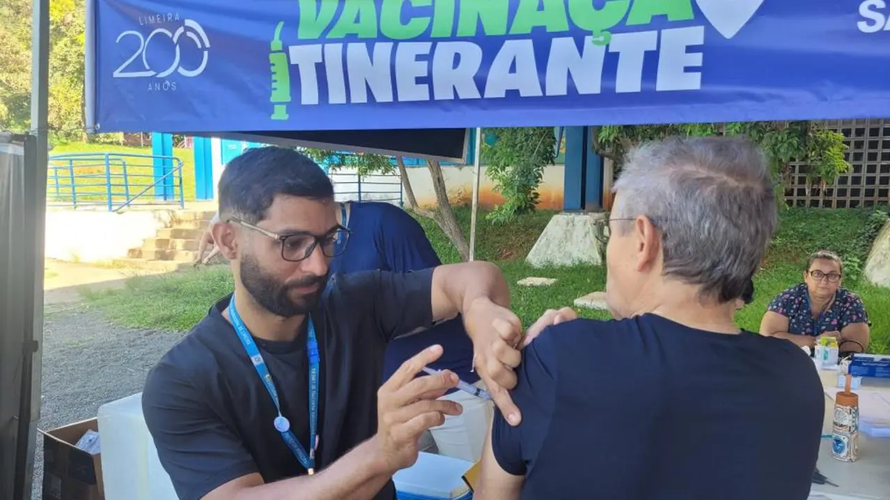 Vacinação itinerante percorrerá feiras e praças de Limeira em julho