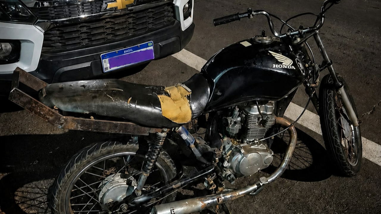 Adolescente é apreendido com moto adulterada em Limeira