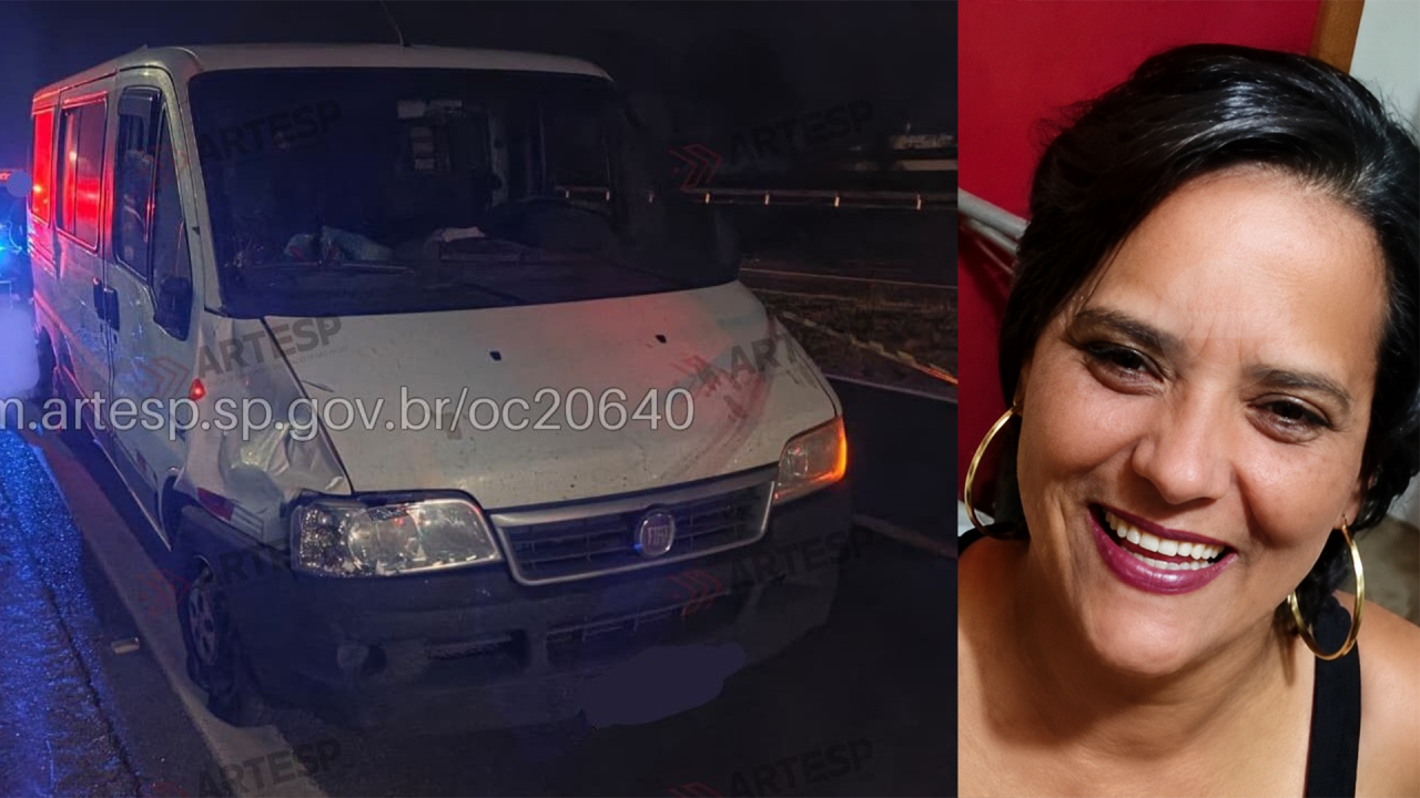 Ciclista morre após ser atropelada por van na Washington Luís, em Cordeirópolis