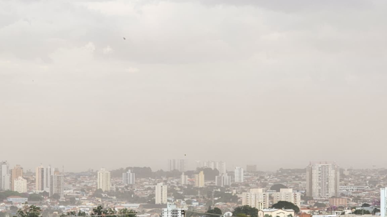 Defesa Civil alerta para ventos de até 100 kmh e chuva em Limeira