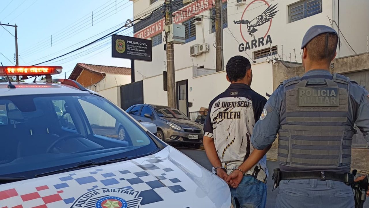 Homem procurado por roubo é preso no Horto Florestal, em Limeira