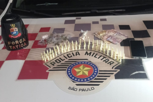 Jovem é preso com cocaína, maconha e crack em Limeira