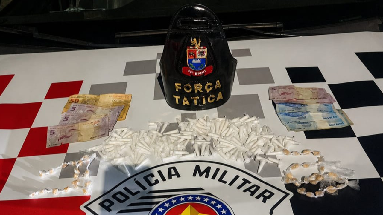 Jovem é preso com crack e cocaína na Vila Camargo, em Limeira