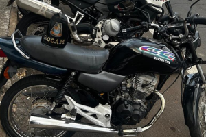 Moto é apreendida após PM identificar suspeita de irregularidade no motor em Limeira