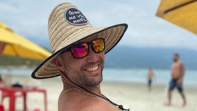 Motociclista Tiago Israel, que morreu em acidente