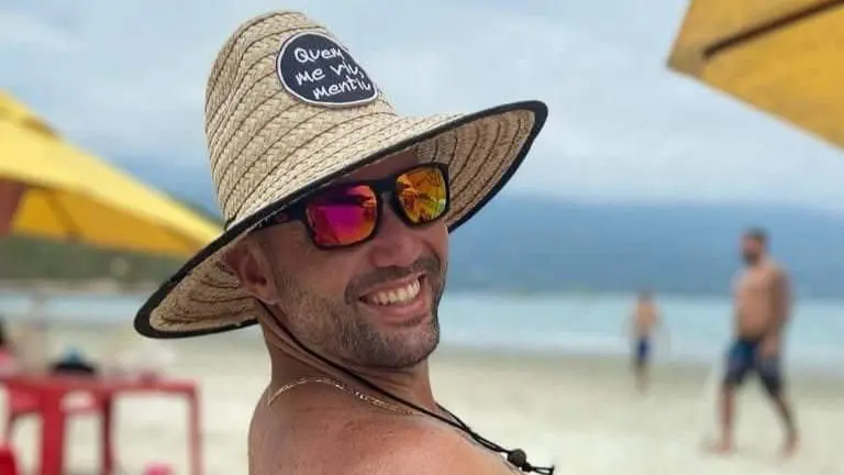Motociclista Tiago Israel, que morreu em acidente