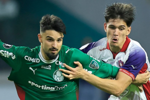 Palmeiras empata com Cerro Porteño-PAR no jogo de ida das oitavas de final