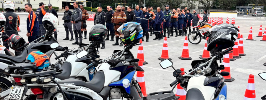 Samu de Limeira treina equipe para atendimento com motocicletas