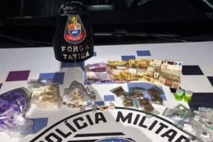 Três homens são detidos por tráfico de drogas