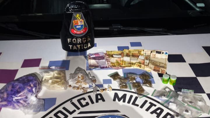 Três homens são detidos por tráfico de drogas