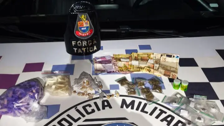 Três homens são detidos por tráfico de drogas