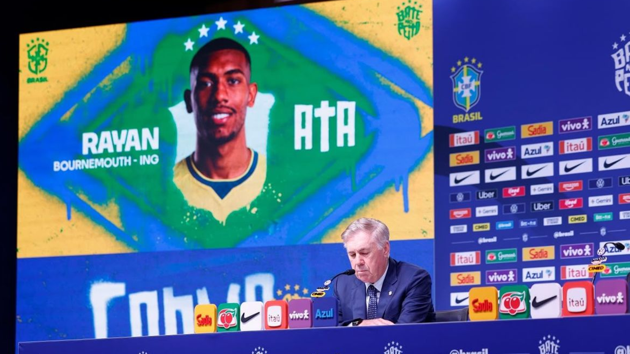 Ancelotti anuncia 26 convocados para amistosos da seleção brasileira
