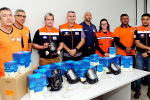 Defesa Civil de Limeira recebe 24 máscaras contra gases e fumaça