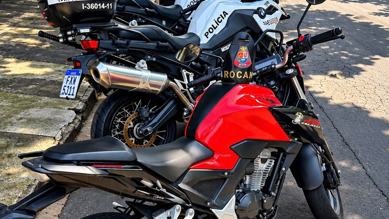 Dupla é presa com moto dublê em Limeira