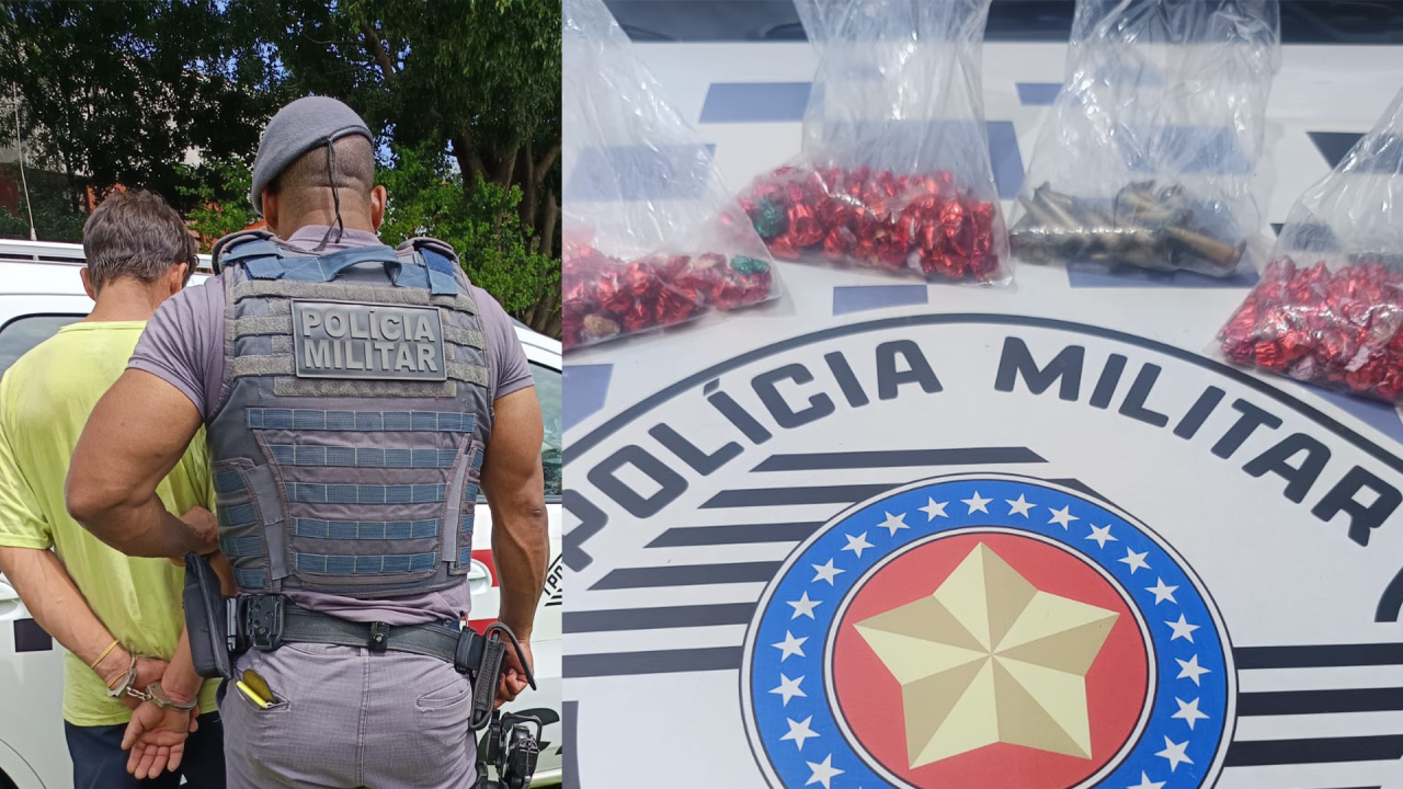 Homem é preso com crack e cocaína no Gustavo Peccinini, em Limeira