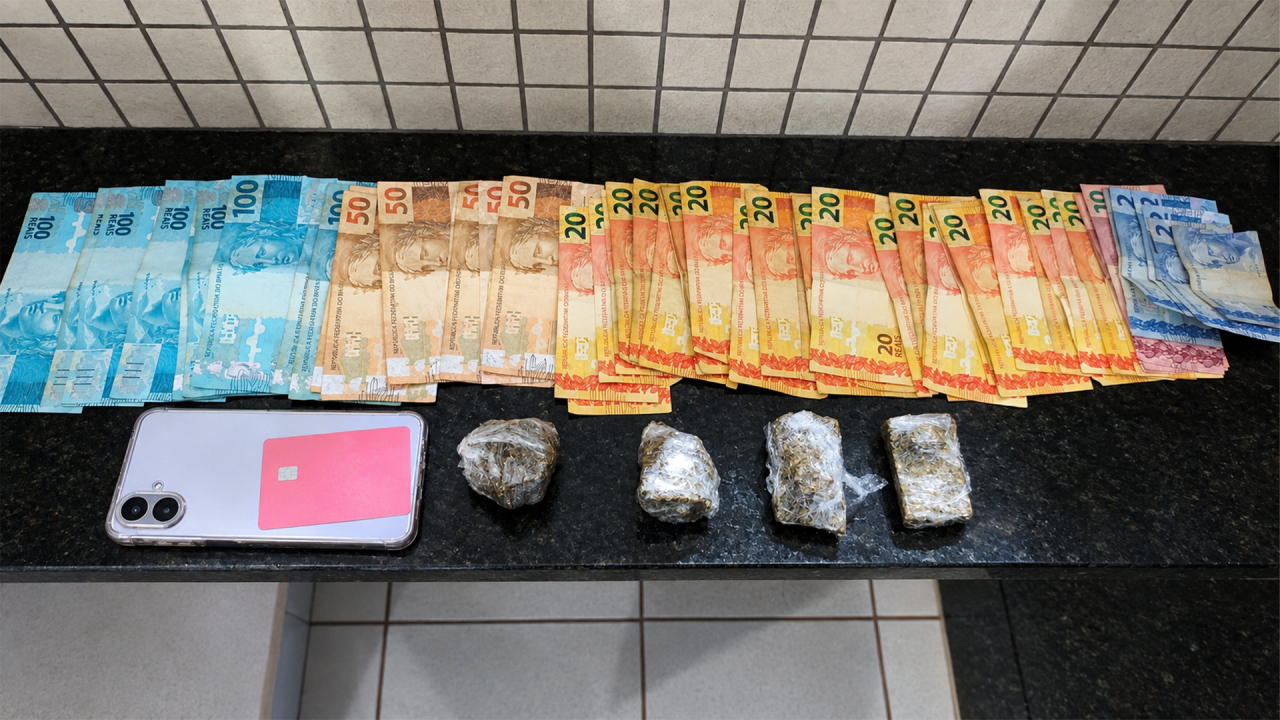 Homem é preso com maconha e mais de R$ 2 mil em Cordeirópolis