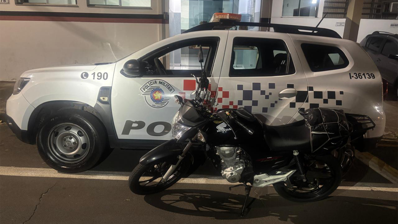 Jovem é preso após fuga com moto adulterada em Limeira