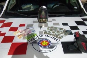 Jovem é preso com drogas em Iracemápolis após fuga de moto