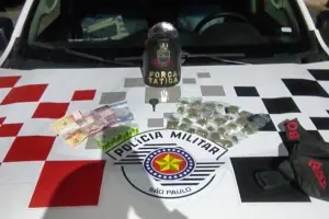 Jovem é preso com drogas em Iracemápolis após fuga de moto
