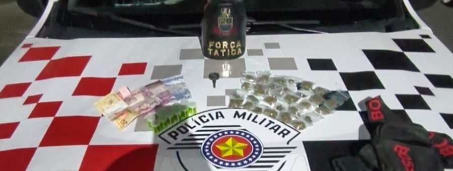 Jovem é preso com drogas em Iracemápolis após fuga de moto