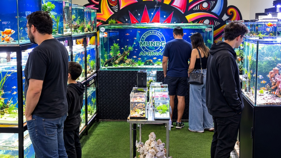 Pátio Limeira Shopping promove encontro inédito de aquaristas em shopping