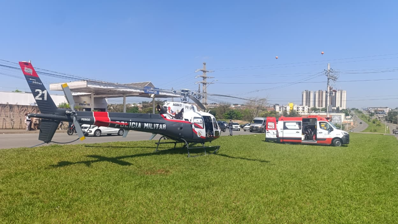 Pedreiro fica gravemente ferido após queda de telhado em Limeira