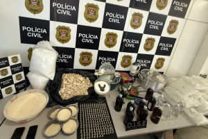 Polícia prende dois e encontra refinaria de cocaína em Limeira