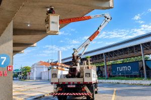 Rodoviária de Limeira recebe 96 novas lâmpadas de LED