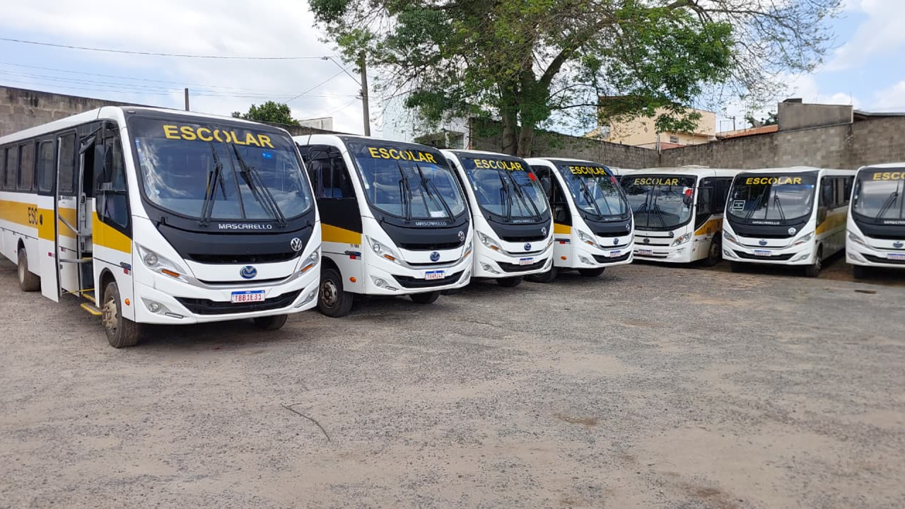 Transporte escolar de Limeira começa a operar com frota renovada