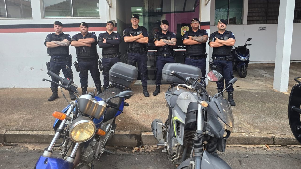 Adolescente de 14 anos é apreendido após perseguição e duas motos furtadas são recuperadas em Limeira