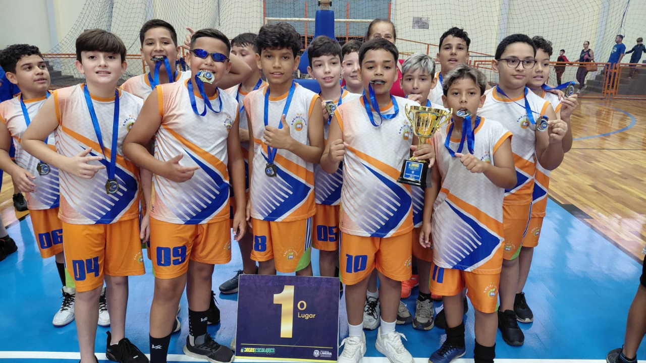 Basquete reúne 497 estudantes e define campeões dos Jogos Escolares de Limeira