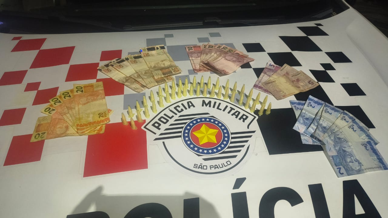 Casal é preso com 41 pinos de cocaína no Profilurb, em Limeira