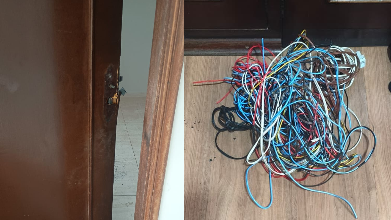 Homem é preso com fios furtados em Limeira