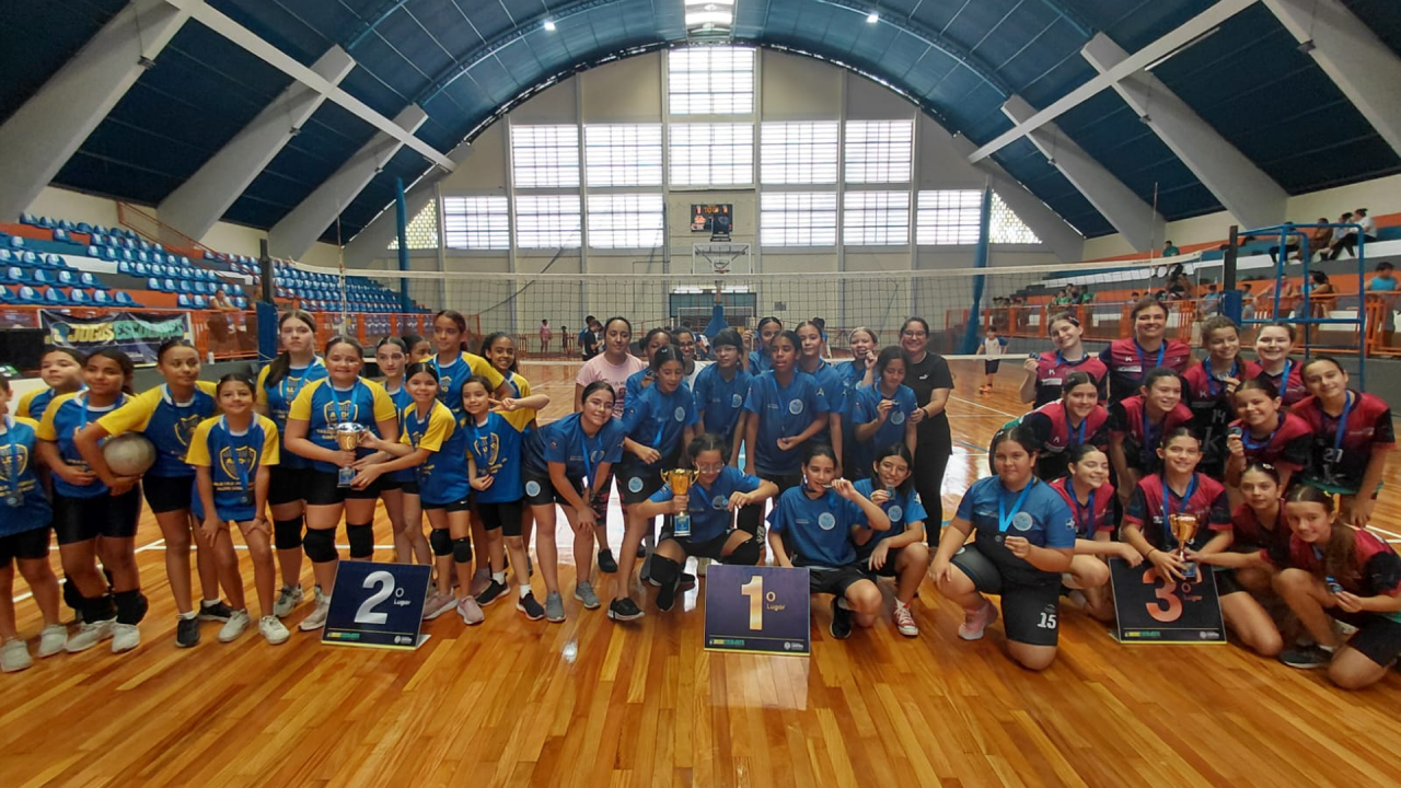 Jogos Escolares 2026 veja os campeões do vôlei em Limeira