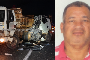 Mecânico morre após colisão entre três caminhões na Bandeirantes, em Limeira