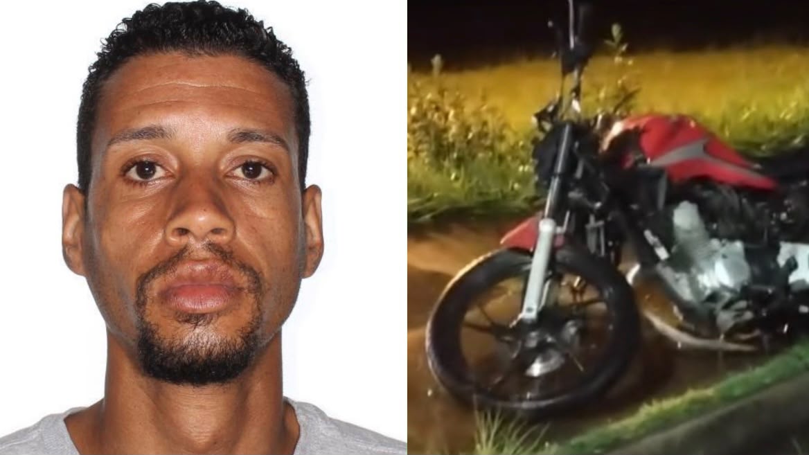 Motociclista morre após bater contra poste
