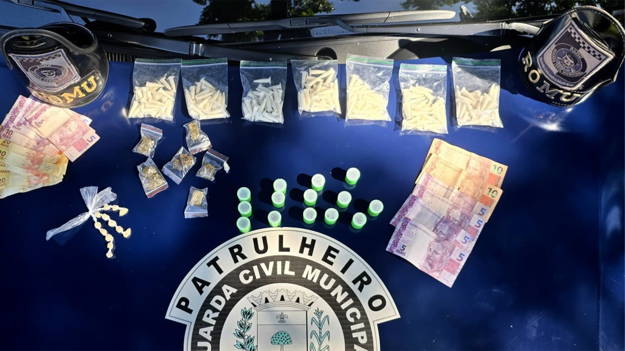 Mulher é presa com 244 porções de drogas no Profilurb, em Limeira
