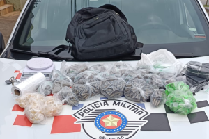 Mulher é presa com mais de 1,3 kg de drogas no Olindo de Lucca, em Limeira