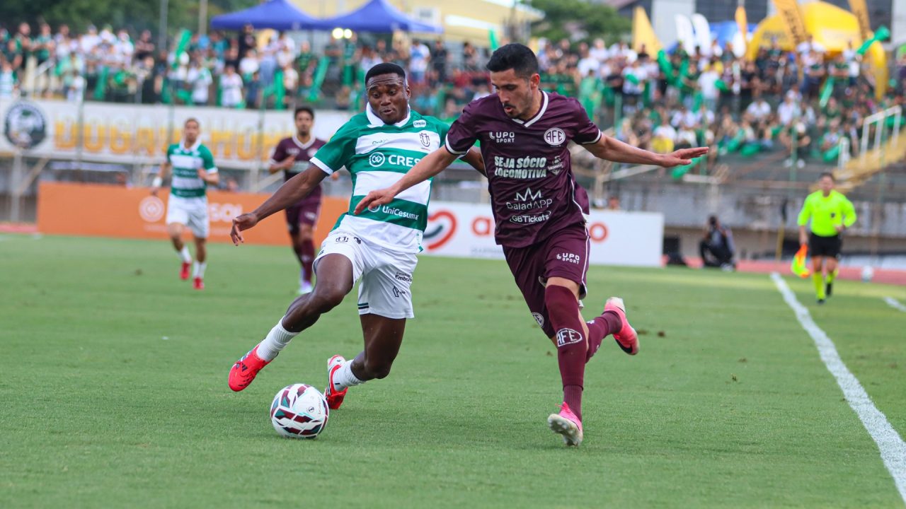 Nos acréscimos, Ferroviária arranca empate do Maringá no primeiro jogo da final da Série C