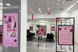 Outubro Rosa Pátio Limeira Shopping recebe exposição Retratos por Elas