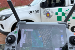 PM Ambiental usa drones e satélites para identificar queimadas em SP